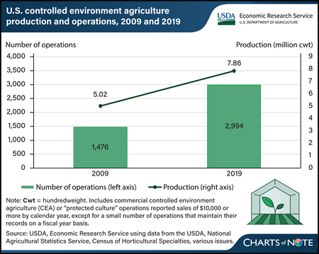Growth in greenhouses: Controlled environment agriculture production, operations on the rise